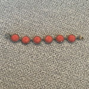 Banana Republic Orange Link Bracelet
